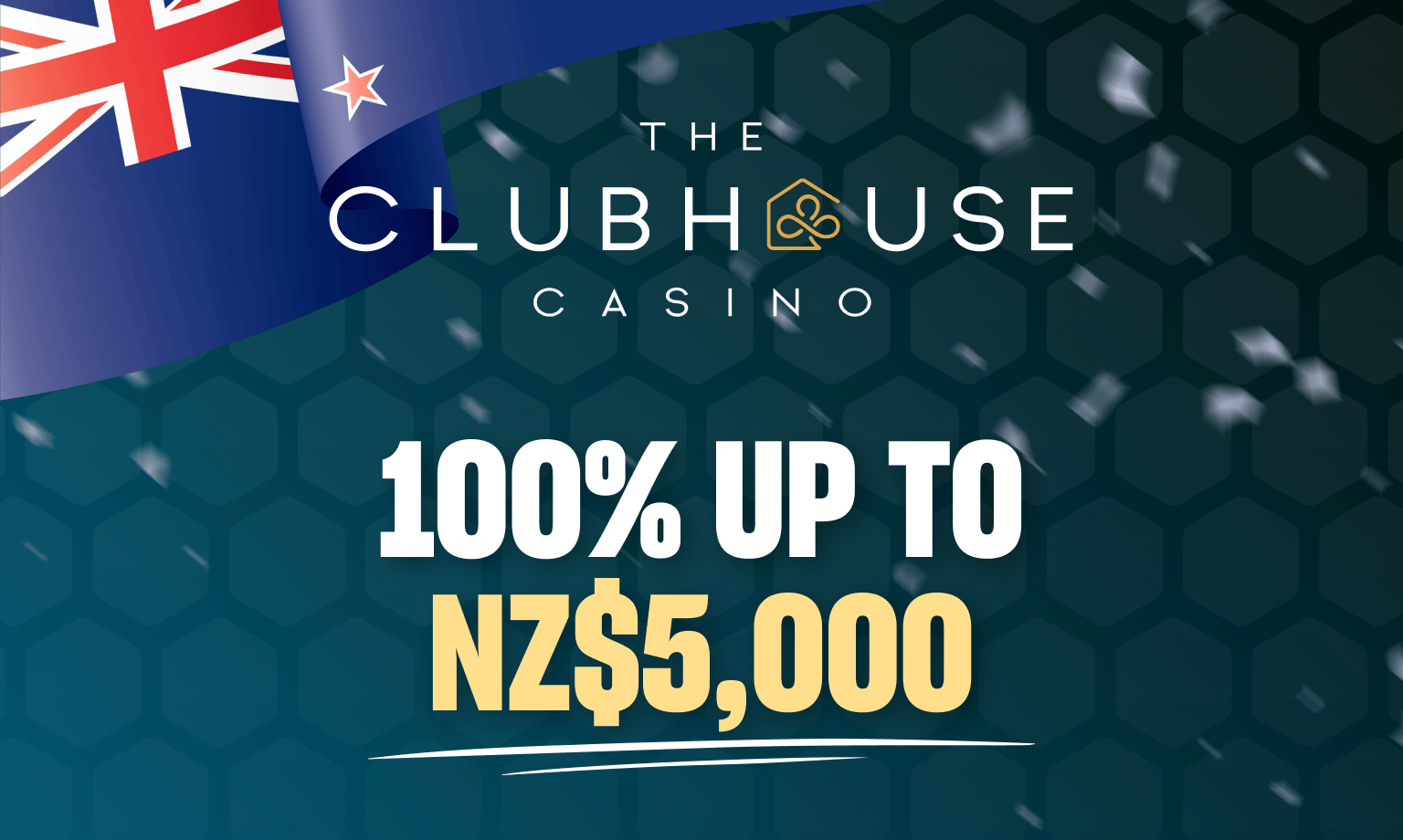 the clubhouse casino bonus is 100% up to $5000