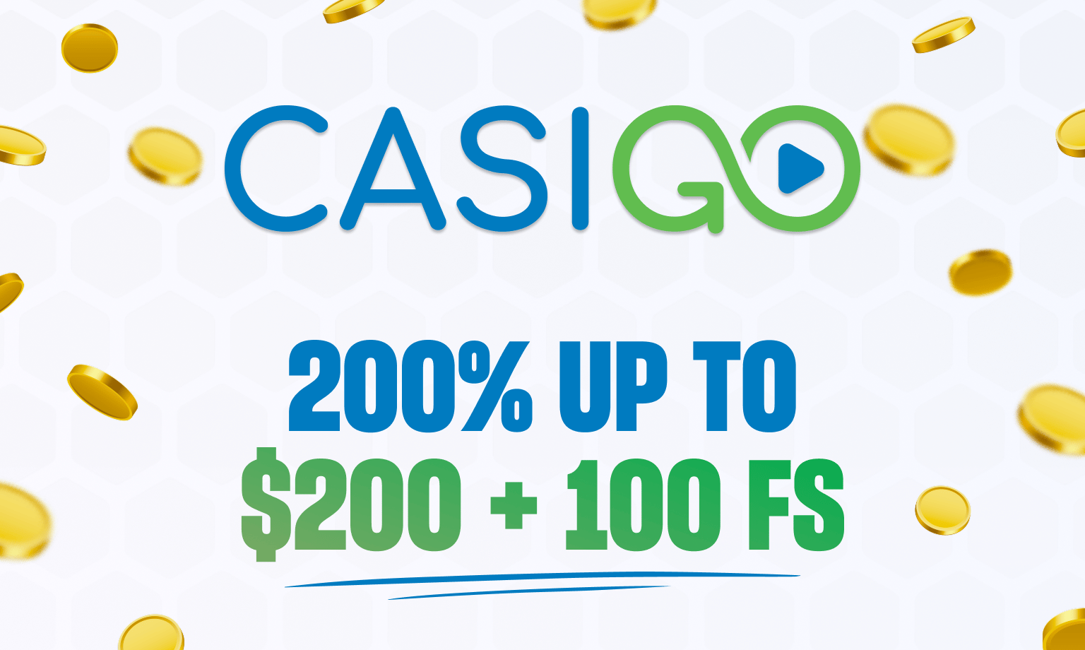 CasiGO Casino first deposit bonus