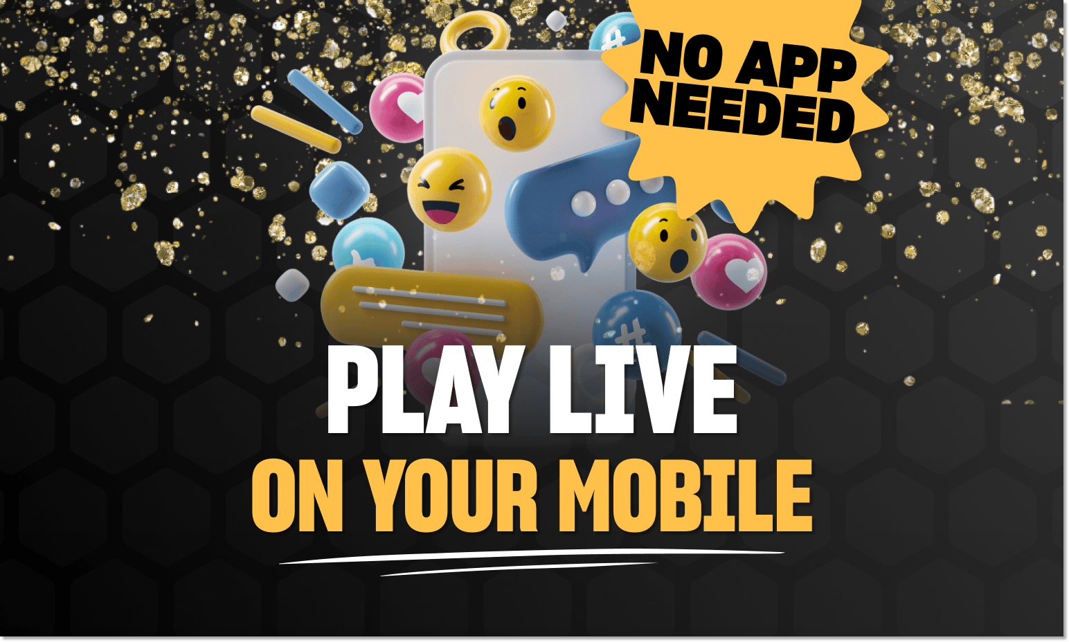 play live casino directly on your mobile device