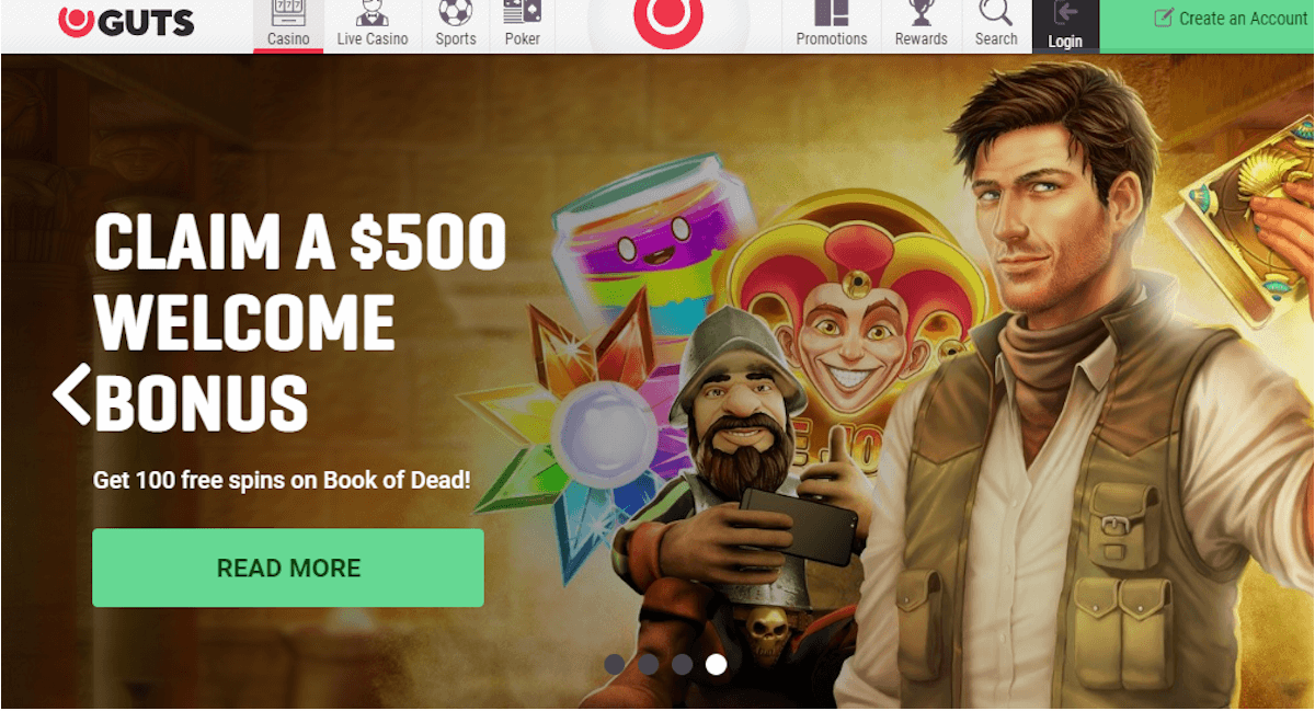 Guts Casino NZ