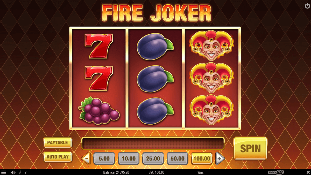 Fire Joker free spins