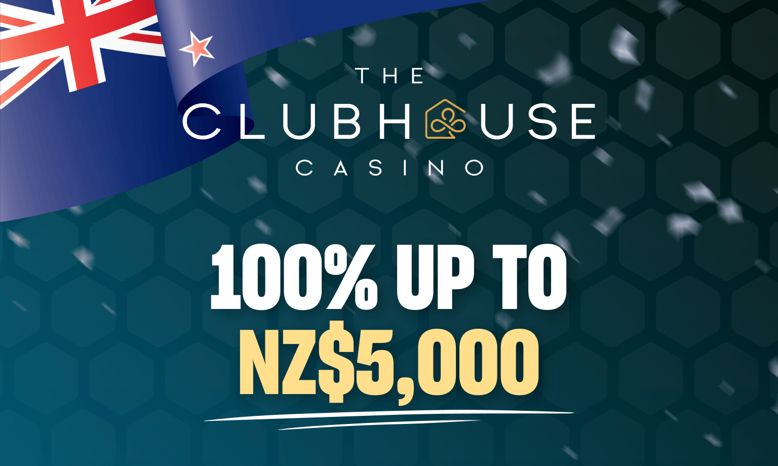 the clubhouse casino bonus is 100% up to $5000