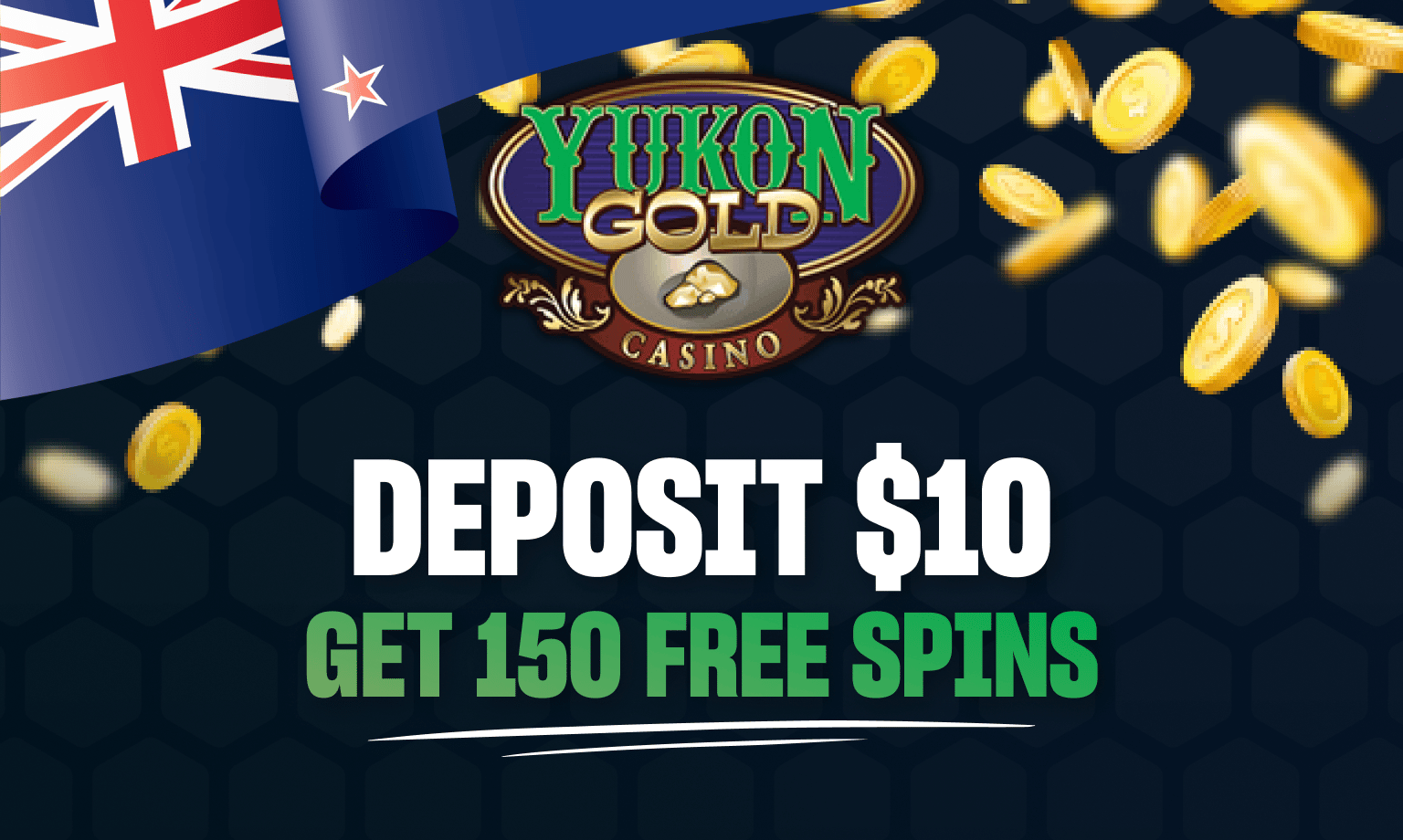 yukon gold free spins for $10