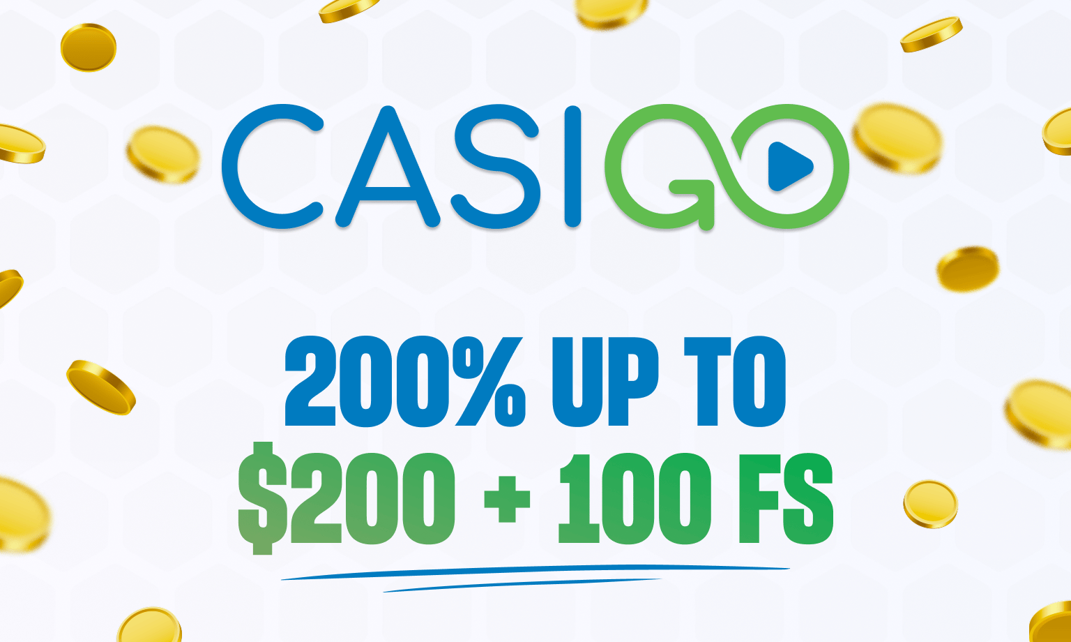 CasiGO Casino first deposit bonus