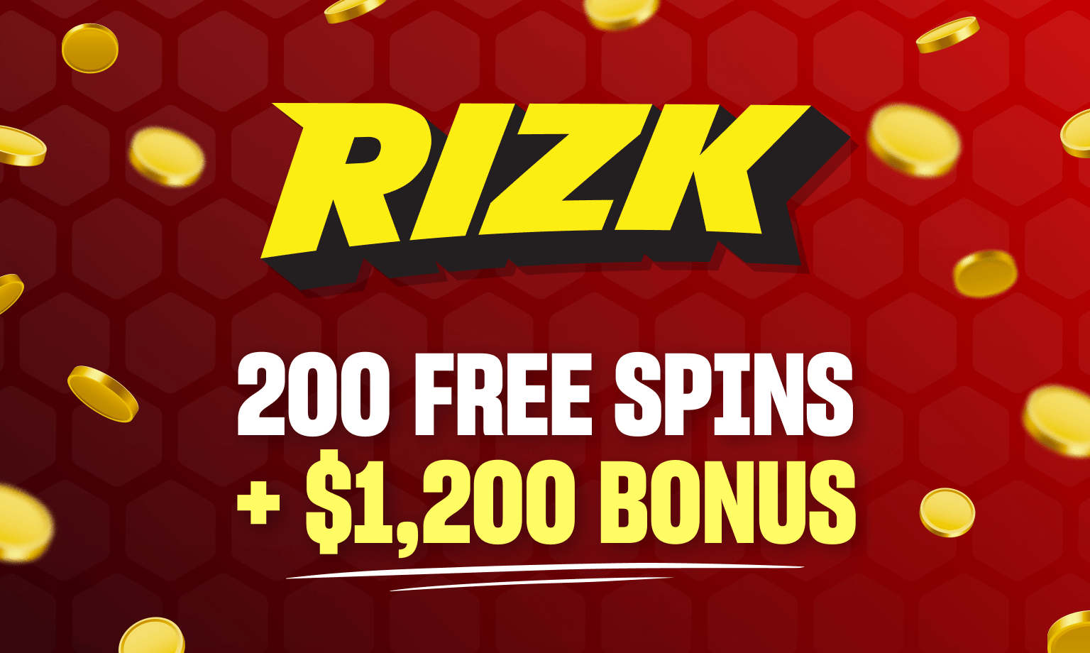 rizk 200 free spins + $1,200