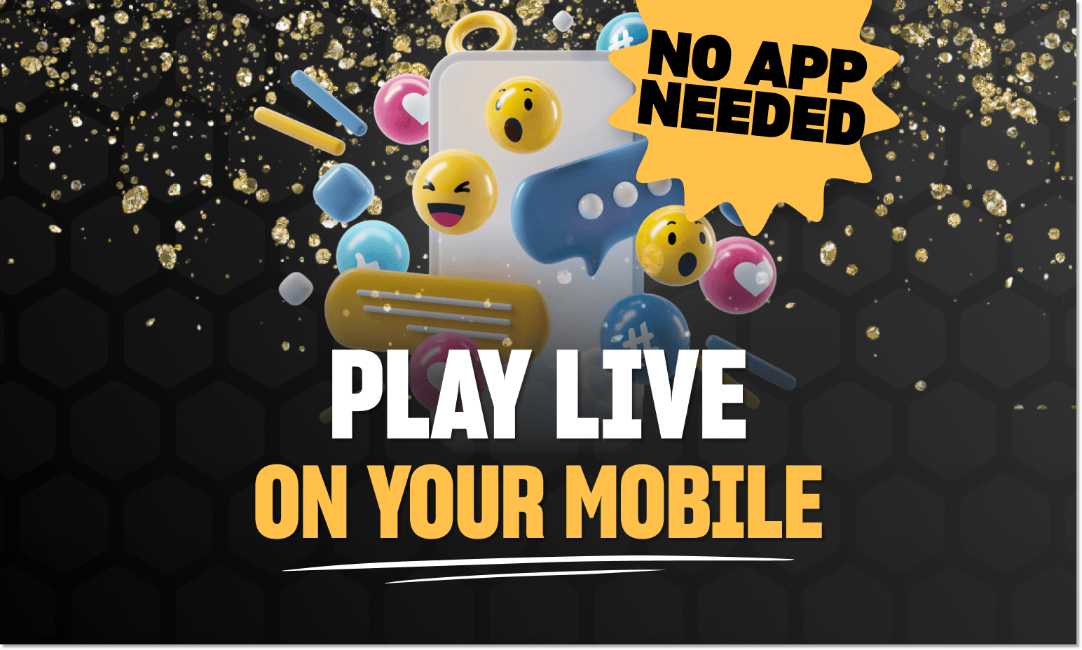 play live casino directly on your mobile device