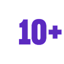 10+