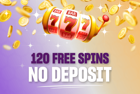 120 free spins no deposit