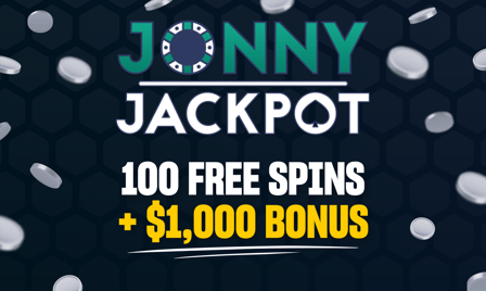 jonny jackpot 100 free spins + $1,000 bonus