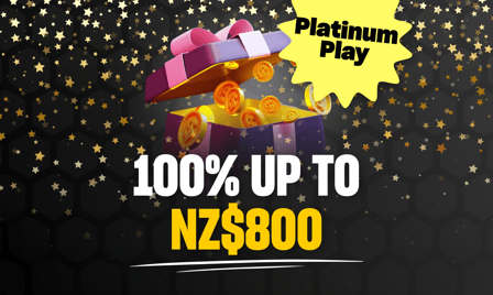 platinum play bonus is 100% up to $800