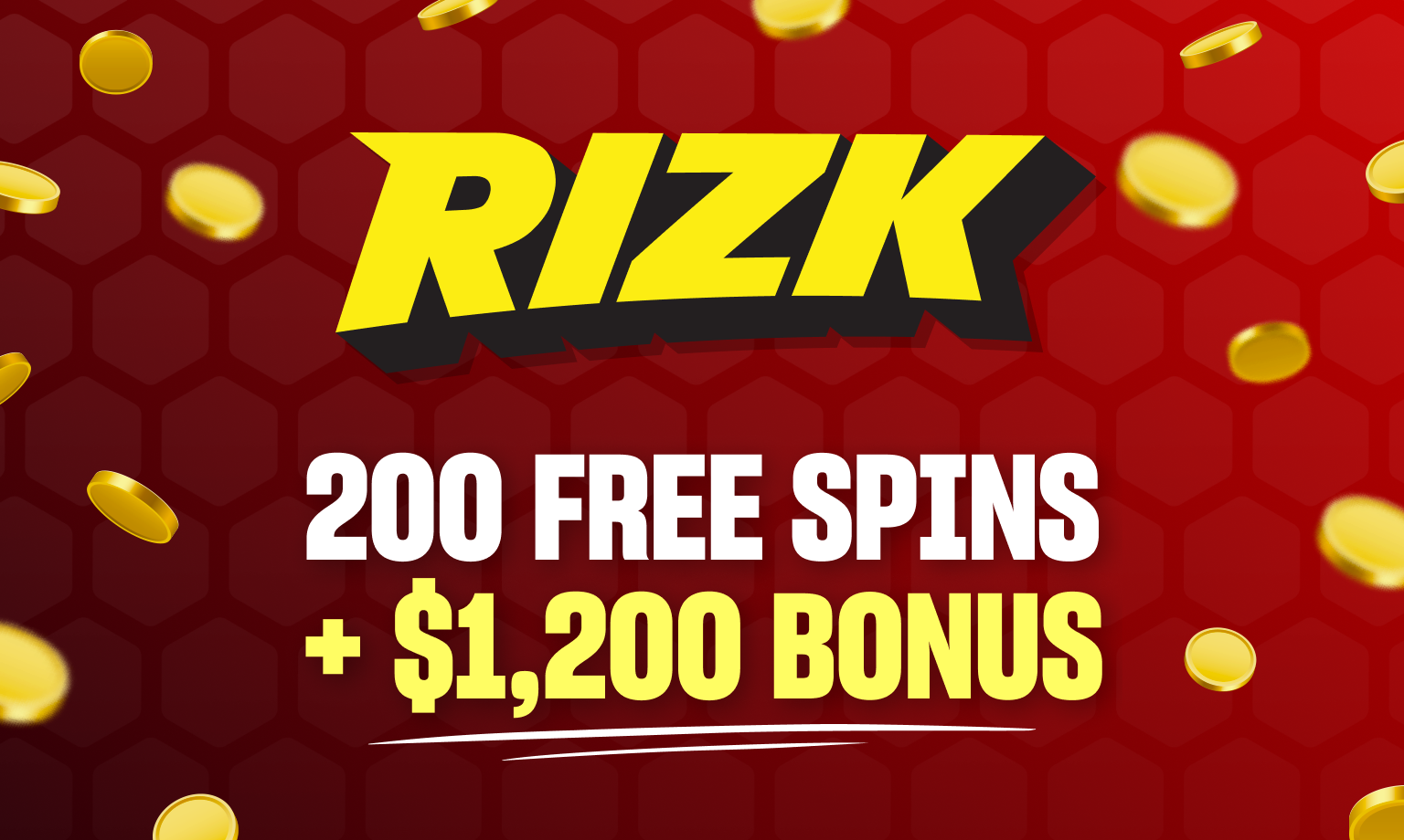 rizk 200 free spins + $1,200